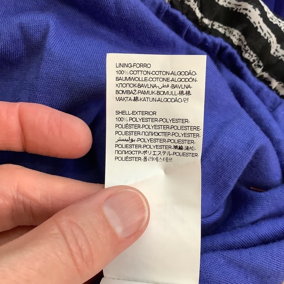 DESIGUAL Blue Multicolour Sheer Sleeve Dress Size 38 - Picture 10 of 16